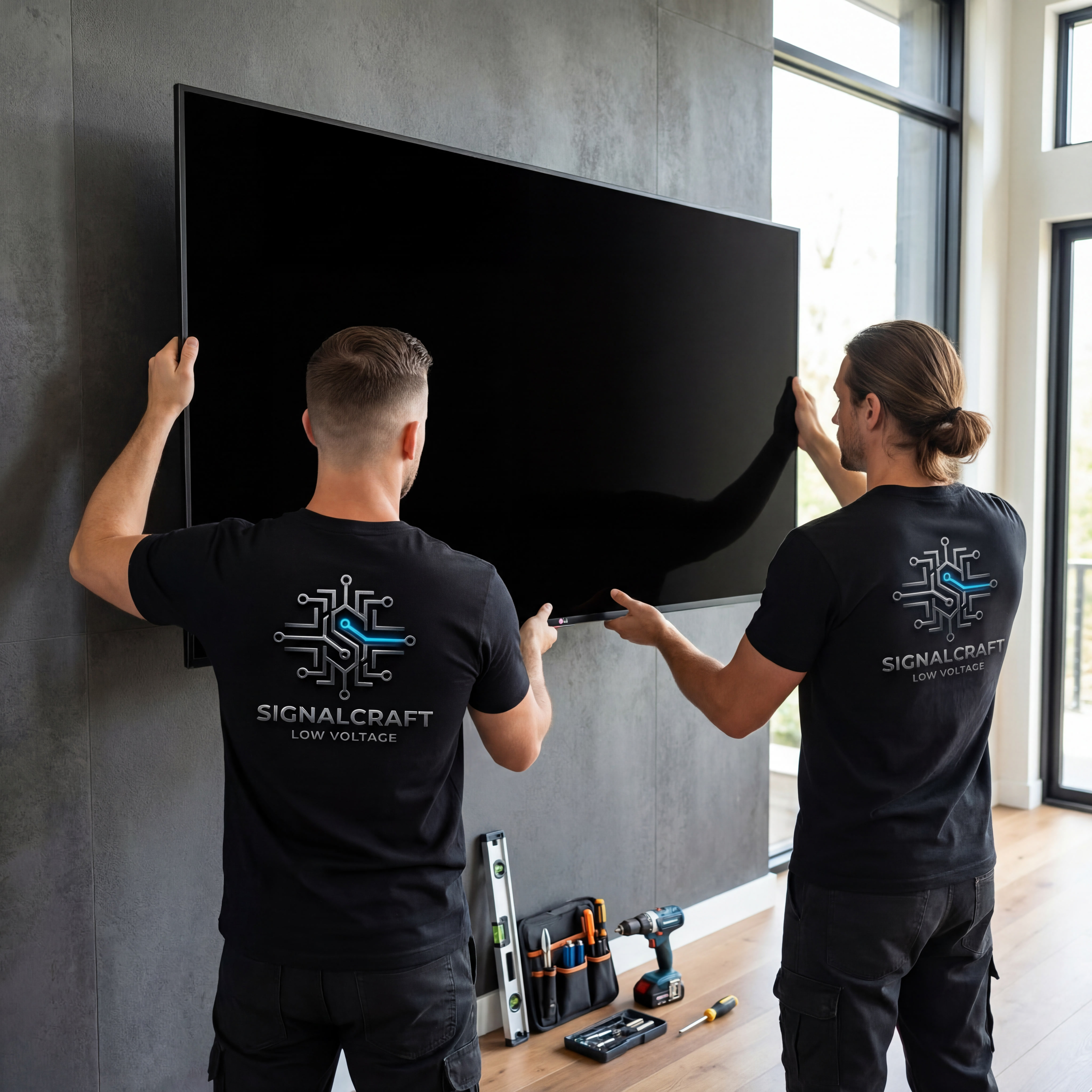 Home theater installation