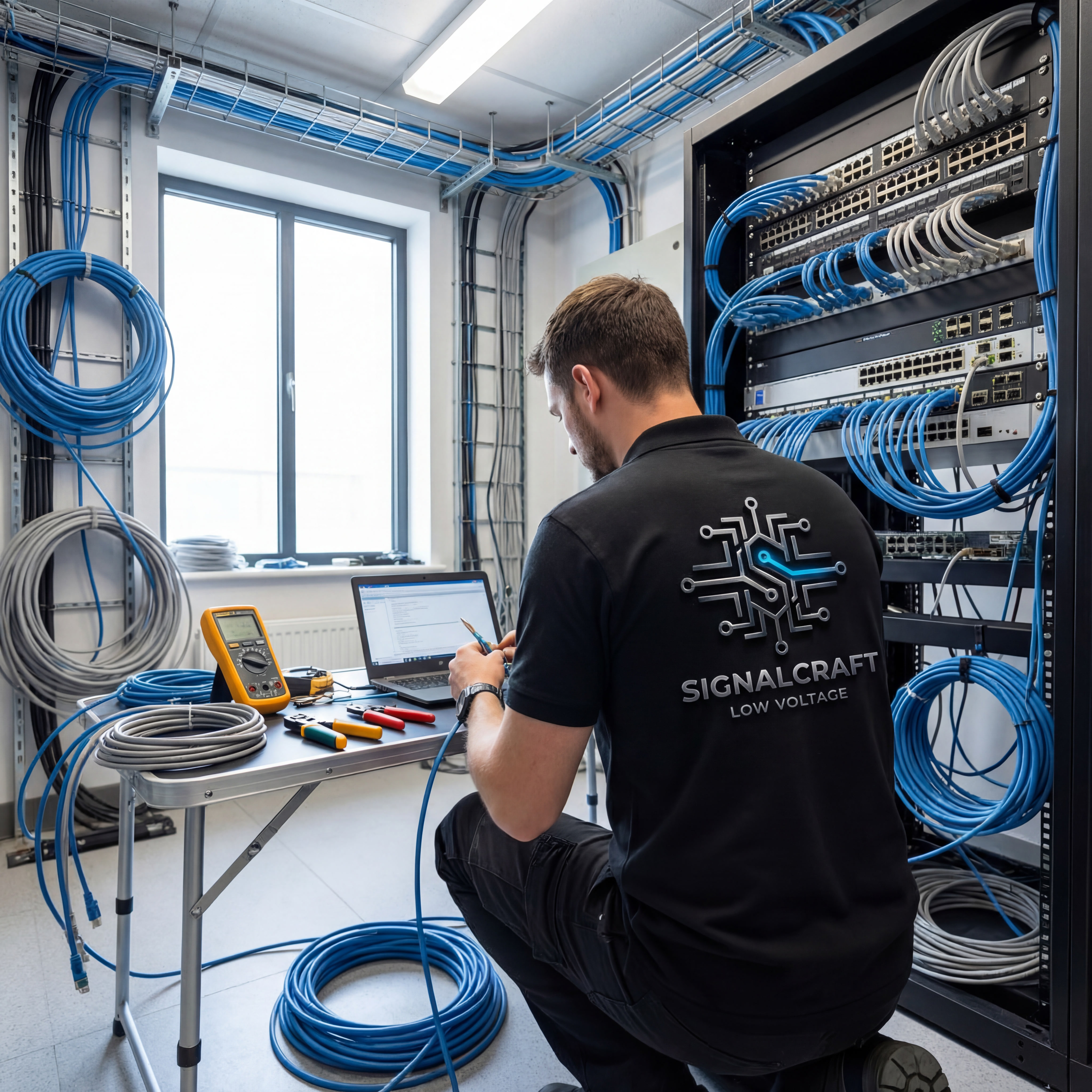 Access control and rack setup